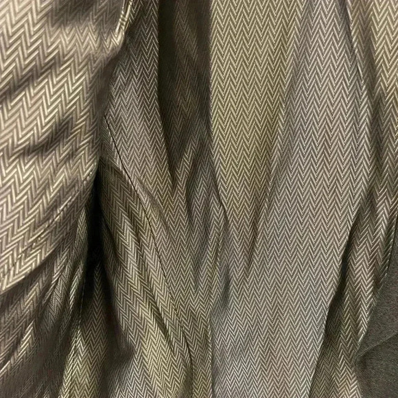 Tahari one button blazer gray petite 10 - Picture 7 of 9